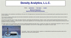 Desktop Screenshot of densityanalytics.com